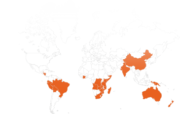 Destinations Map