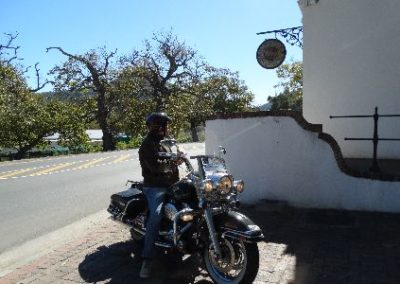 Cape Town Hout Bay motorcycle tourist