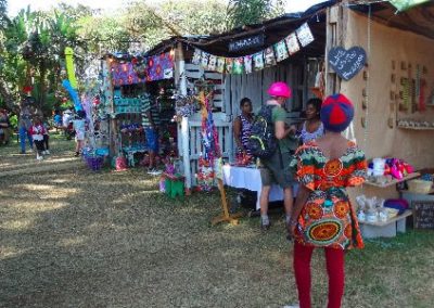 The Marketplace at Bush Fire Festival Swaziland