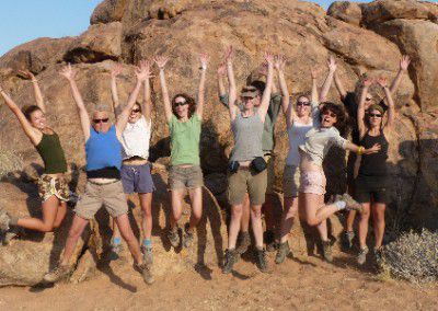 jumping vols Namibia