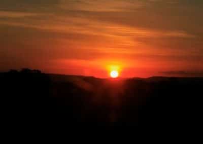 Sunset from Volunteer in Brazil