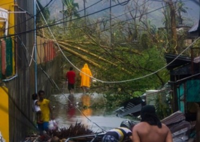 Aftermath of the storm Building Project in the Philippines