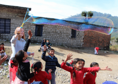 Bubbles Child Development Volunteering in India