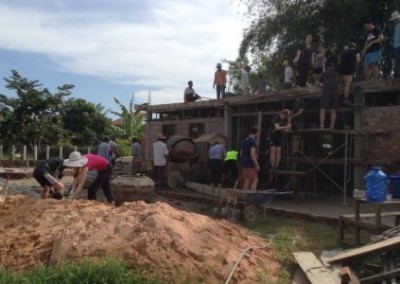 Building Building and Garden Volunteer in Cambodia
