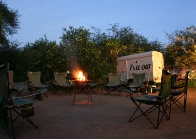 Camp fire Volunteer Building with Kruger Safari in Swaziland