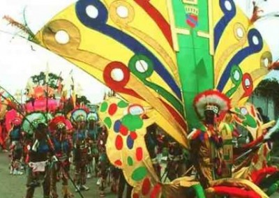 Carnival Parade film camp - Belize