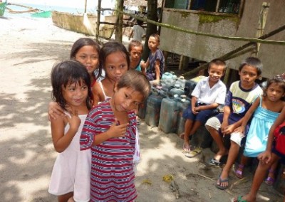Children at the beach Teach English in Rural Schools in the Philippines