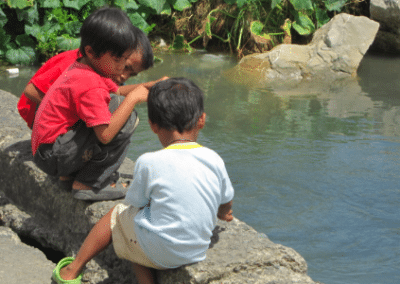 Children playing a common site on Volunteer At A School for Deaf Children in The Philippines