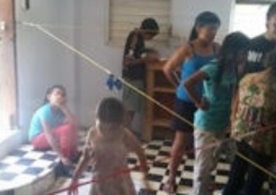 Children playing social work Belize