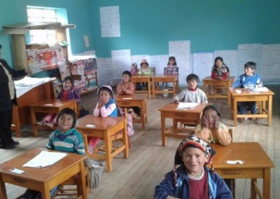 Classroom global health and nutrition Peru