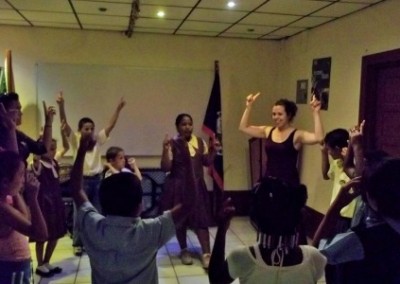Dance games dance therapy Belize