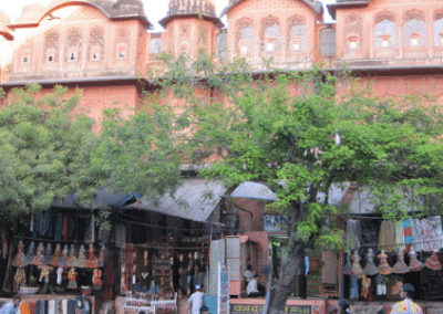 Jaipur shops Family Volunteering Renovation and Community Work in India