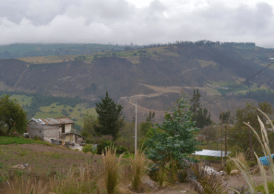 Landscape rural public health Ecuador