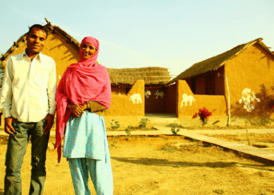 Local man and woman Women's Empowerment in India