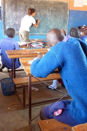 Maths Teaching and Community Work in Zambia