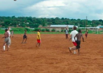 Playing football Sports Development and Rural Community Work in Zambia