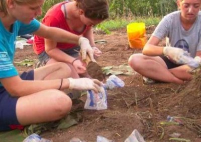 Preparing saplings Agriculture for Education in Ghana