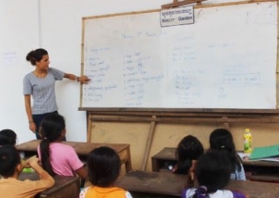 Teaching Teacher and Curriculum Development in Cambodia