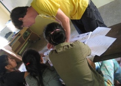 Volunteer Teacher and Curriculum Development in Cambodia