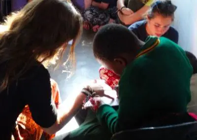Volunteer abroad teaching in Swaziland helping close up