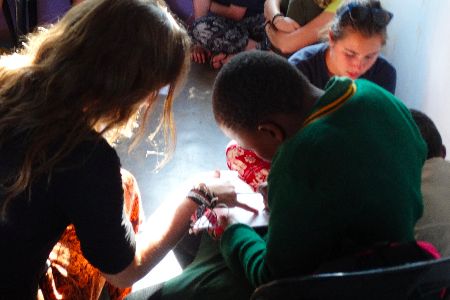 Volunteer abroad teaching in Swaziland helping close up