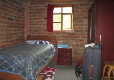 Volunteer bedroom family ecotourism Ecuador