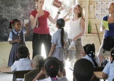 Volunteer teaching teaching and development Belize