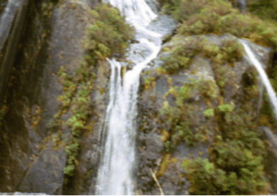 Waterfall Environmental Conservation in South Island in New Zealand