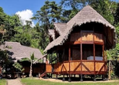 Accommodation pod environmental conservation Peru