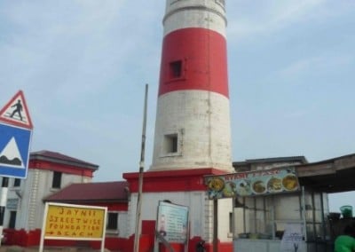 Accra Jamestown lighthouse Work in a Laboratory in Ghana