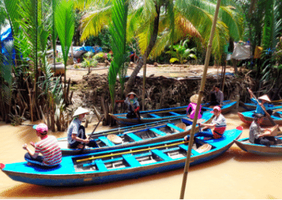 Boats Community Volunteering in Southern Vietnam