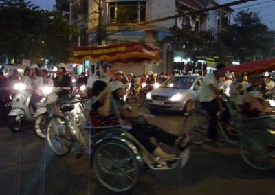 Cycle rickshaw Community Volunteering in Southern Vietnam
