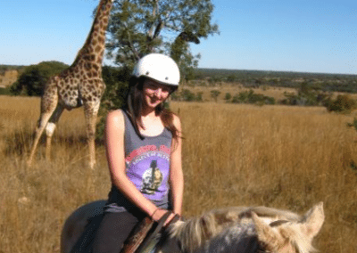 Excursion on horseback Antelope Park Lion Breeding and Rehabilitation in Zimbabwe