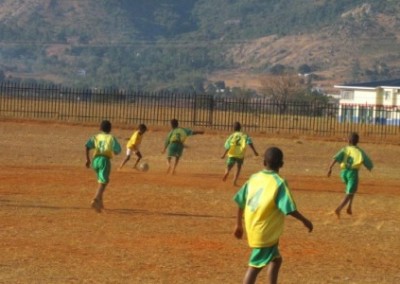 Football Sports Development with Rural Schools in Swaziland