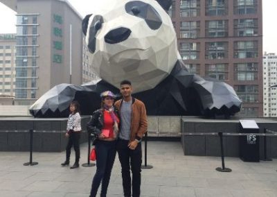 Giant panda Green energy Internship in Chengdu China