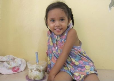 Girl eating nutrition Phils