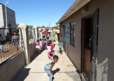 Hout Bay outside play at preschool Early Years Internship in Cape Town