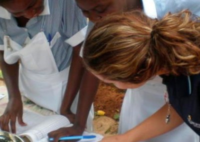 Local medical staff Health Promotion and Community Volunteering in Zambia