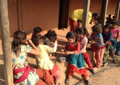 Lunchtime Family Volunteering Women and Child Empowerment in Nepal