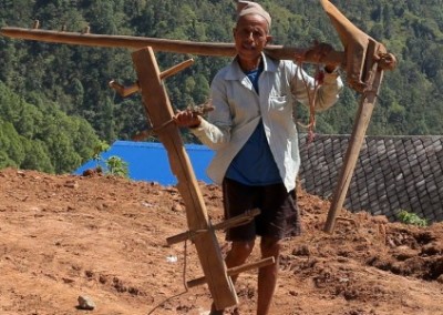 Male farmer Empower Women on Sustainable Agriculture Initiative in Nepal