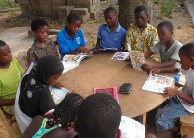 Reading circle Mobile Literacy Development in Ghana