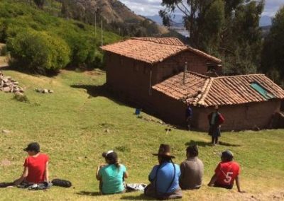 Sat on a hill Healthy Kitchens Peru