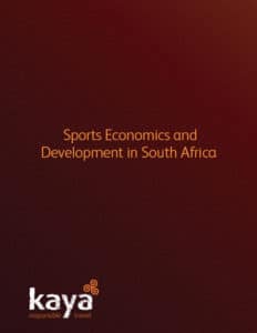 Sports Economics & Development in South Africa itinerary