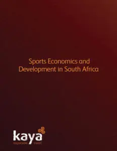 Sports Economics & Development in South Africa itinerary