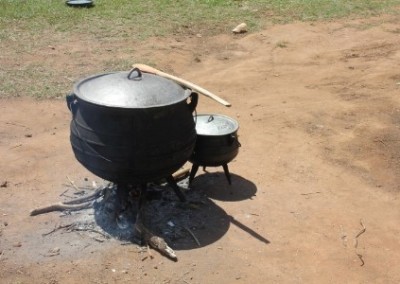 Traditional cooking pot Nutrition Internship in Swaziland