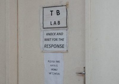 Zambia medical TB lab