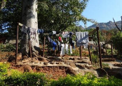Volunteer abroad in Swaziland laundry terrace