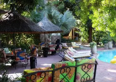 Best view of pool area Zambia