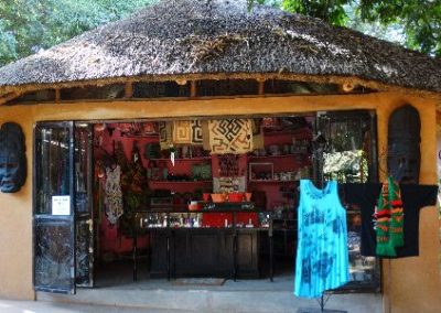 Shop at backpackers Zambia