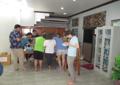 LGBTQ NGO Development Internship in Thailand meal time